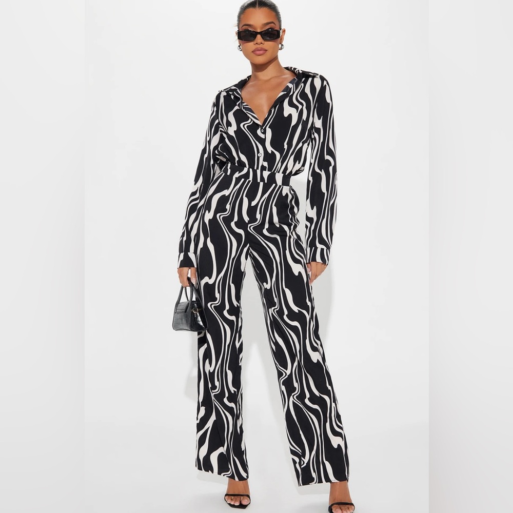 Muriel Jumpsuit - Black Fashion Nova